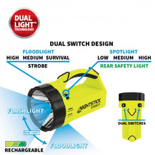 Load image into Gallery viewer, VIRIBUS™ 80 Intrinsically Safe Dual-Light Lantern - Rechargeable - Green - UL913 / ATEX
